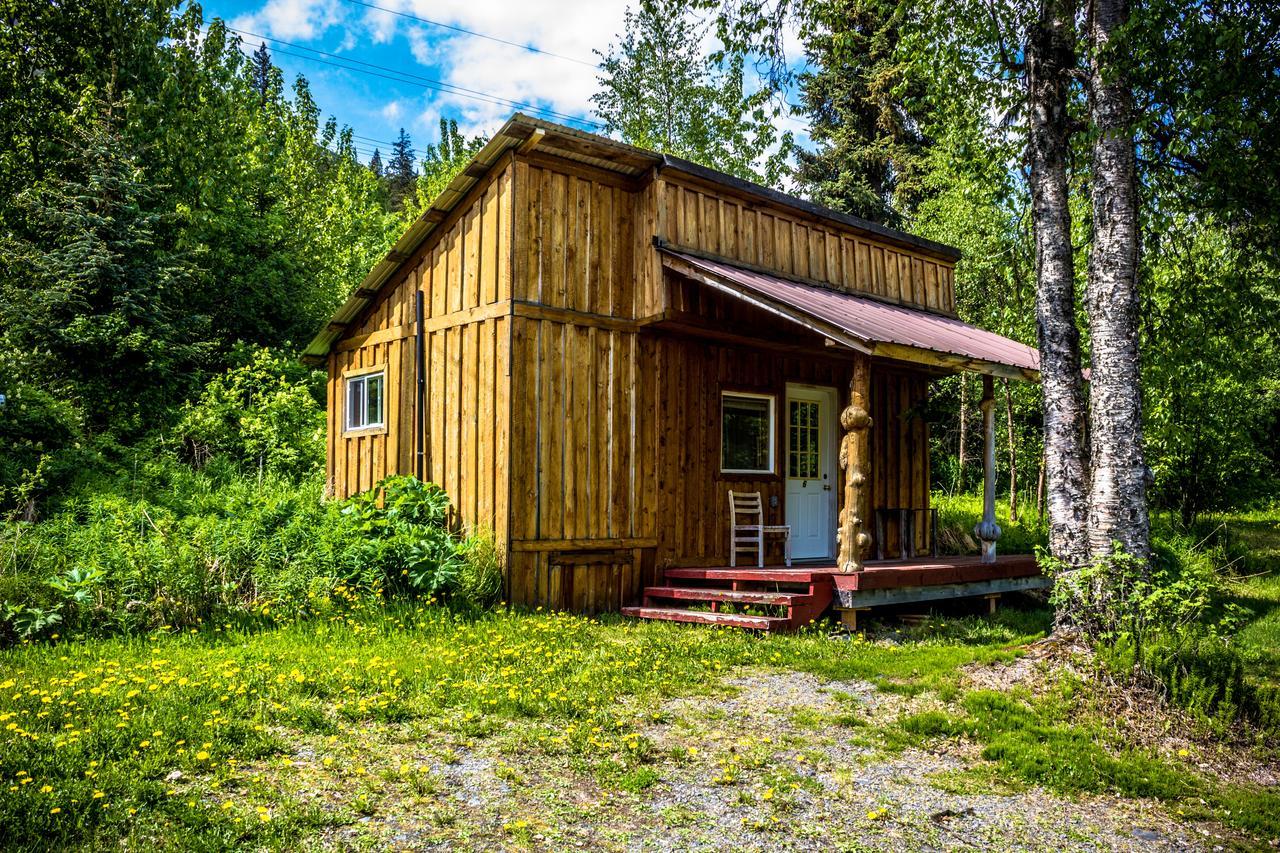 Midnight Sun Log Cabins Moose Pass Exterior photo