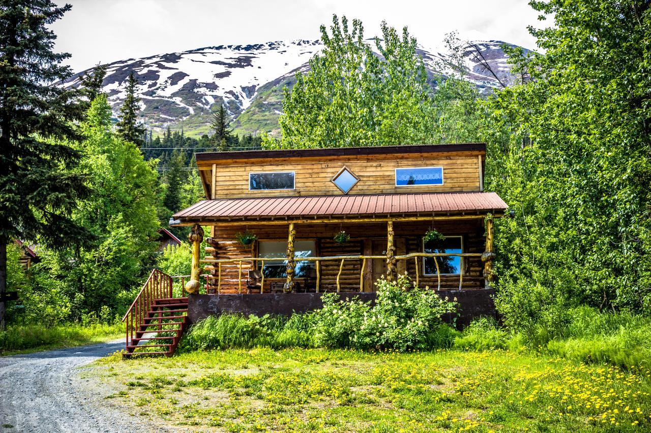 Midnight Sun Log Cabins Moose Pass Exterior photo