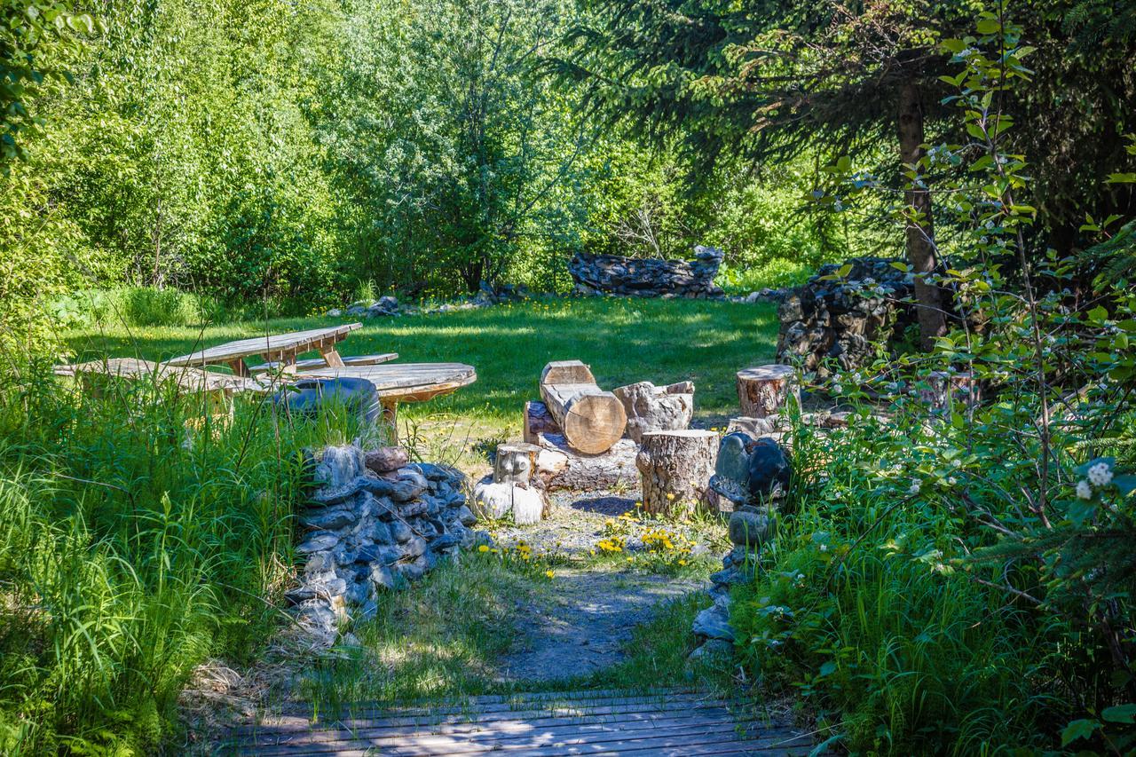 Midnight Sun Log Cabins Moose Pass Exterior photo