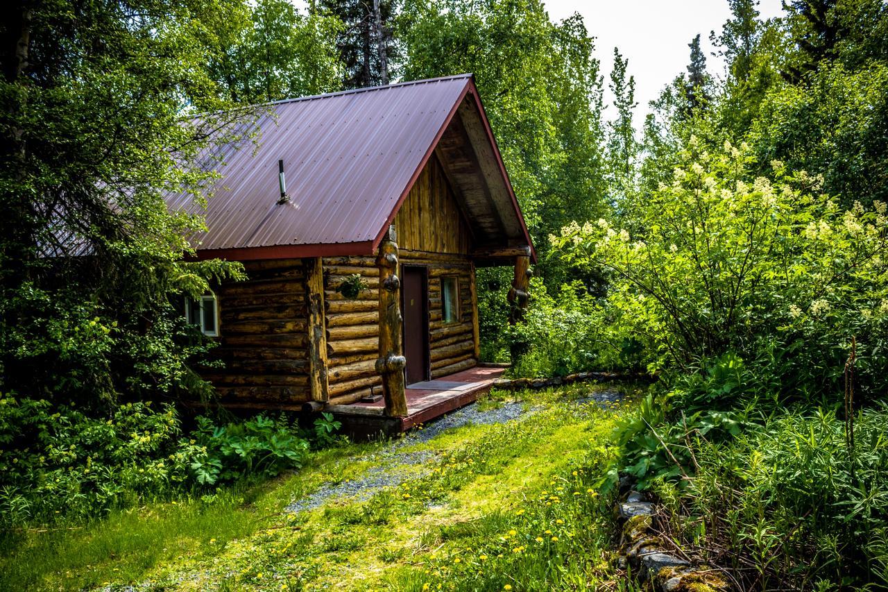 Midnight Sun Log Cabins Moose Pass Exterior photo